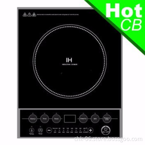 1950W push button Induction cooktop